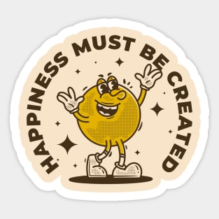 Happiness character Sticker